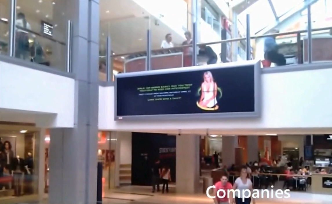 Shopping Mall Digital Signage