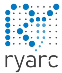 Logo Ryarc con texto ryarc en la parte inferior